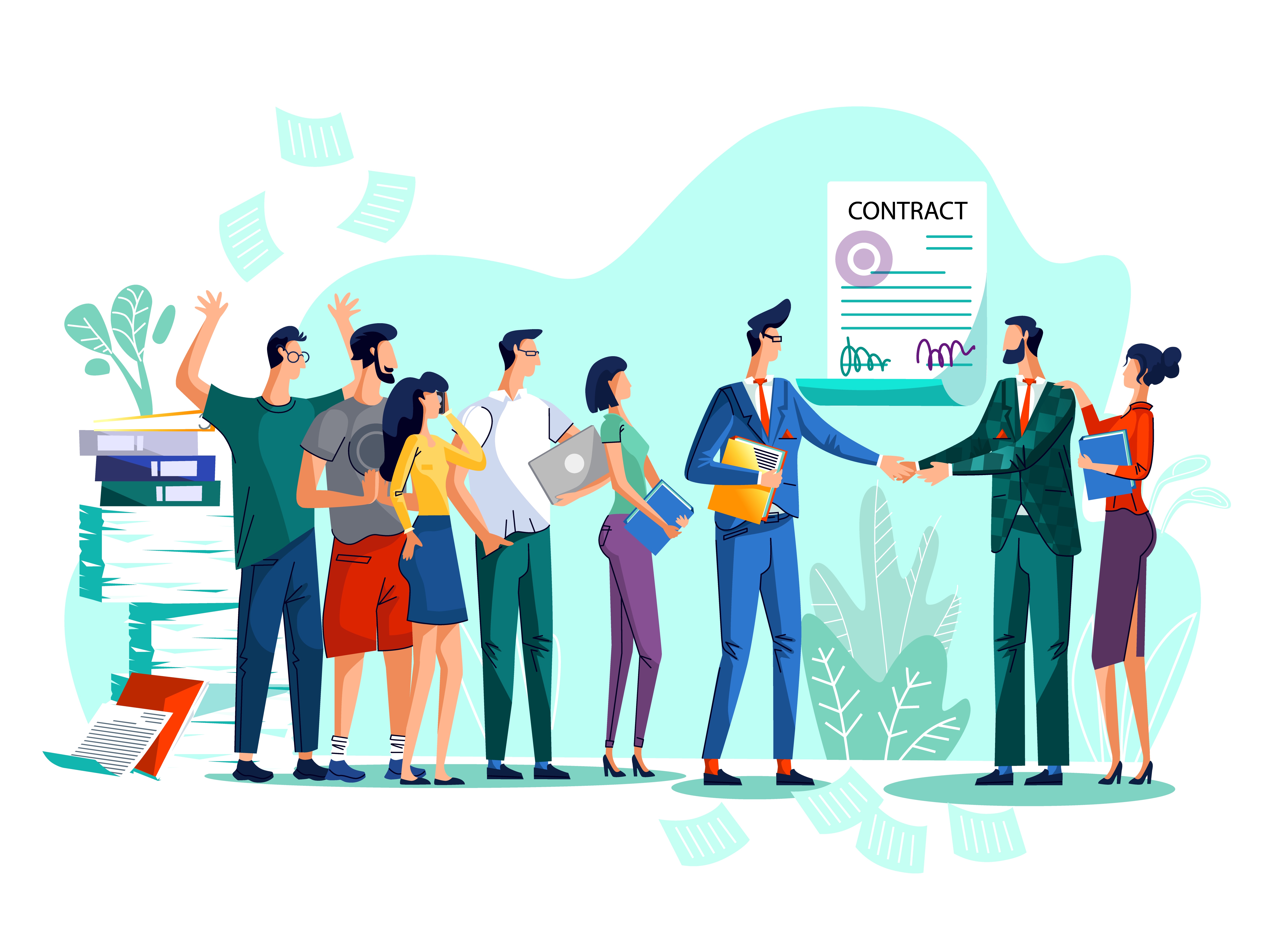 Custom License Illustration