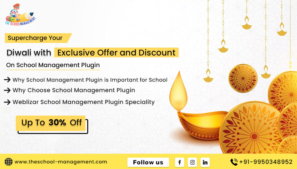 Supercharge Your Diwali with Exclusive Offer and Discount on School Management Plugin_